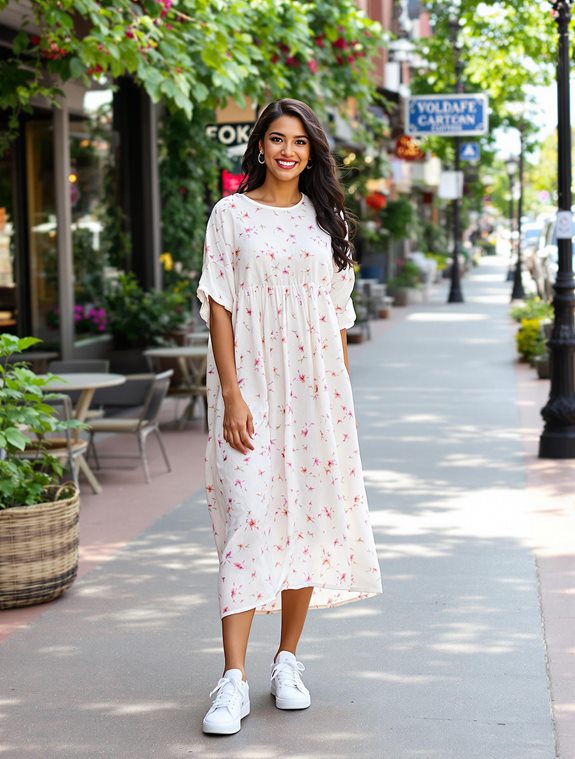 casual chic dress combo
