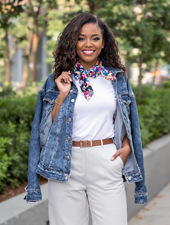 casual layered outfit style