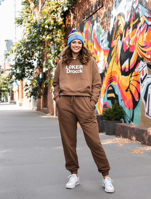 casual oversized hoodie style