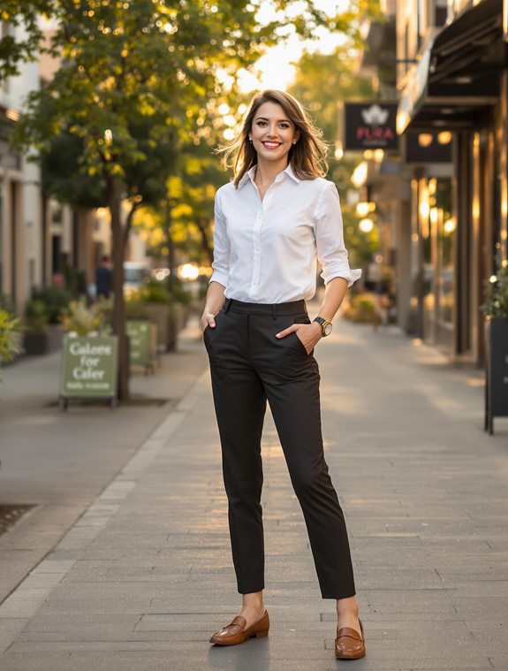 chic attire chinos included