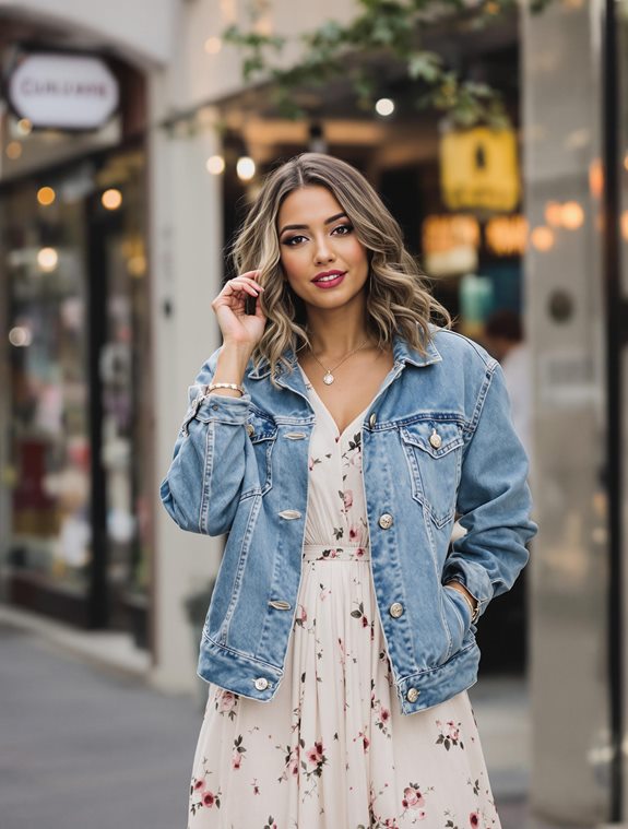 chic attire fusion style