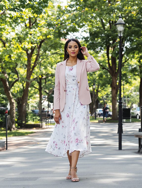 chic layered outfit combination