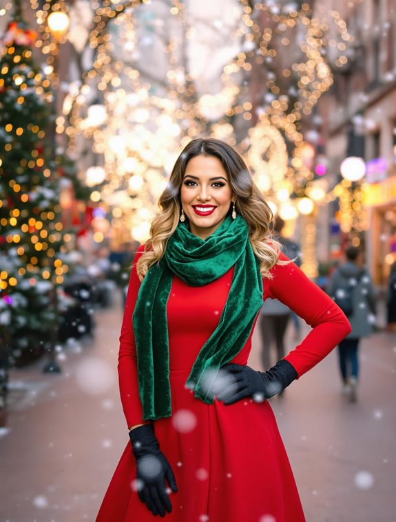 chic winter accessory set