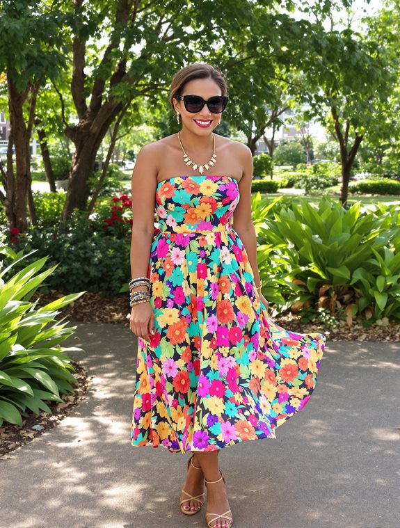 colorful adornments enhancing outfit