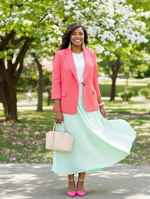 colorful spring celebration attire