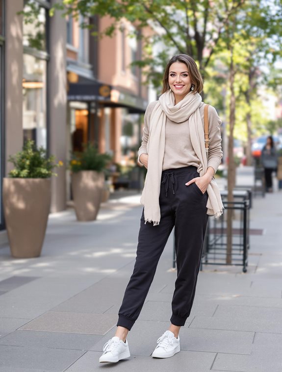 cozy cashmere sweater set