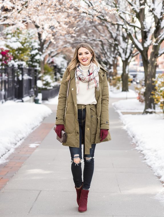 cozy chic winter outfits