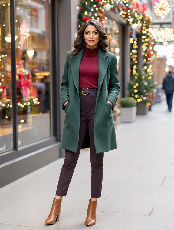 cozy december outfit inspiration