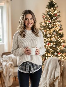 cozy festive sweater styles