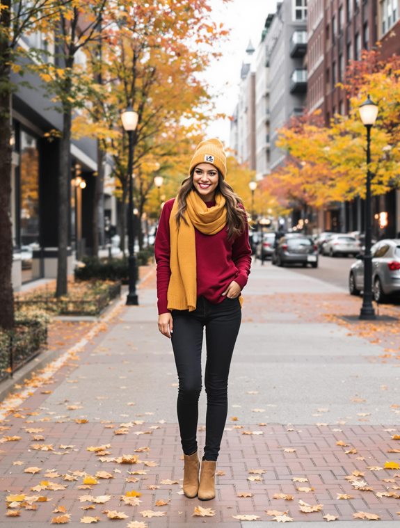 cozy knit hat accessory