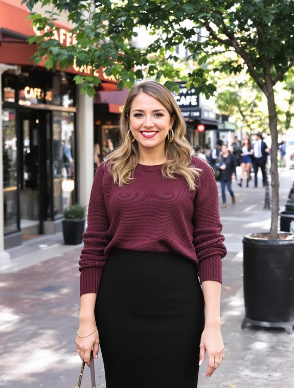 cozy knit sweater set