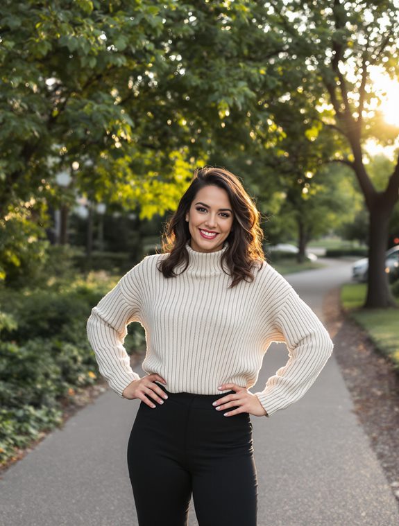 cozy knit sweater set