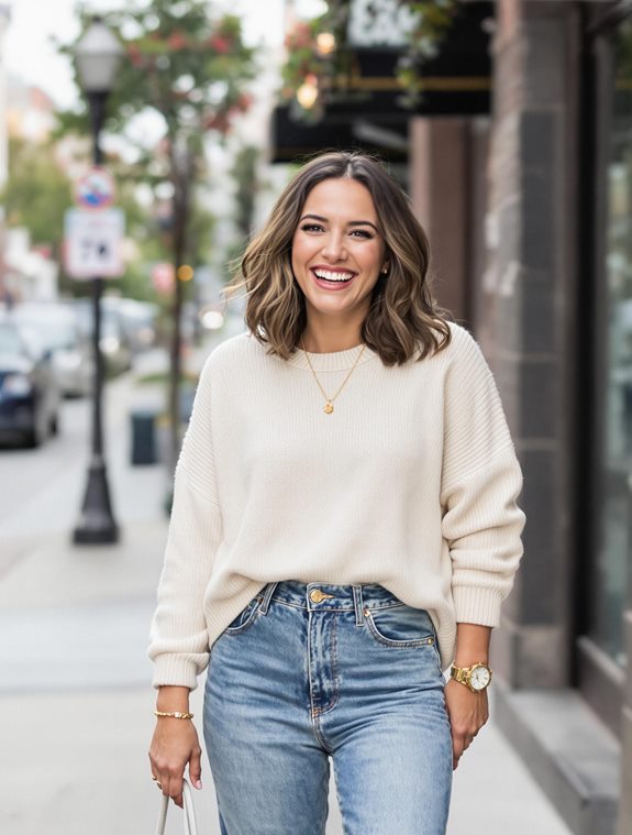 cozy neutral knitwear essential