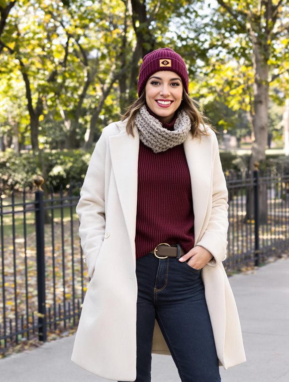 cozy textured winter set