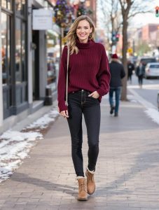 december outfit footwear guide