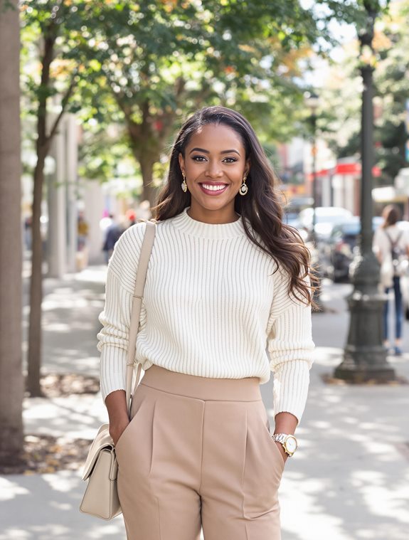 detailed knit sweater texture