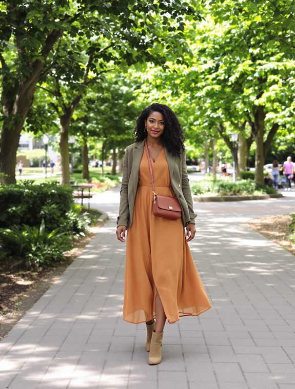 earthy tones emphasize warmth