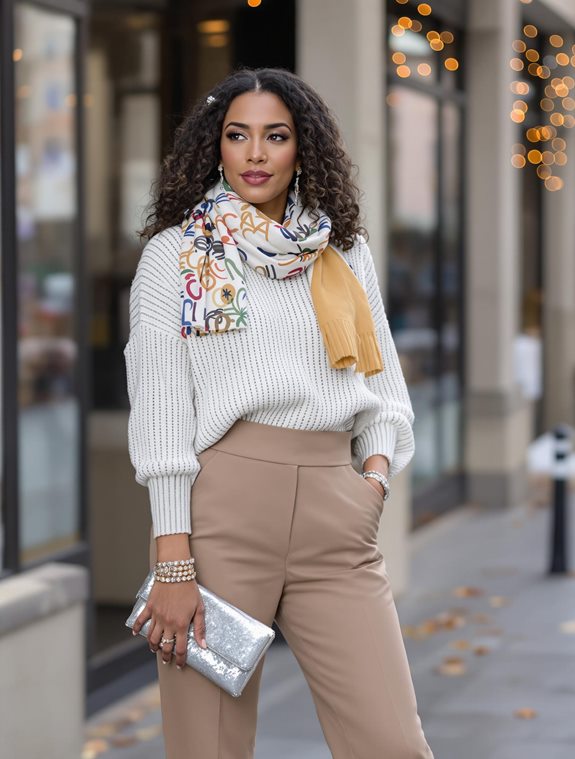 elegant metallic evening purse