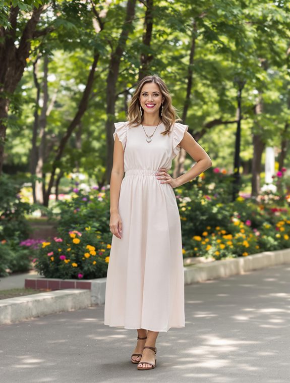 lightweight cotton dress design