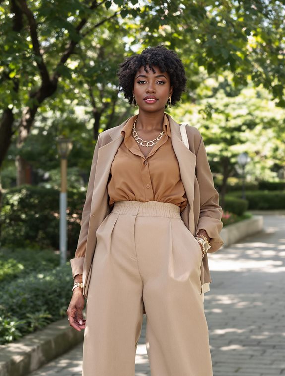 natural shades fashion statement