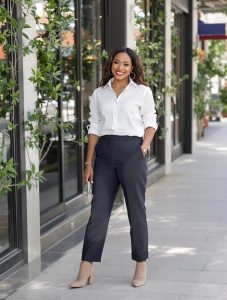 professional business casual attire