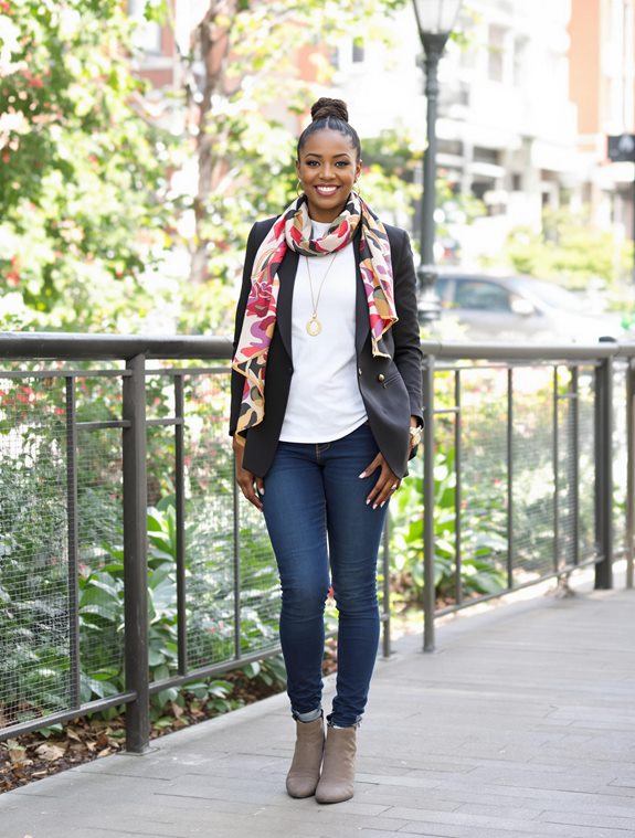 stylish accessories enhance attire