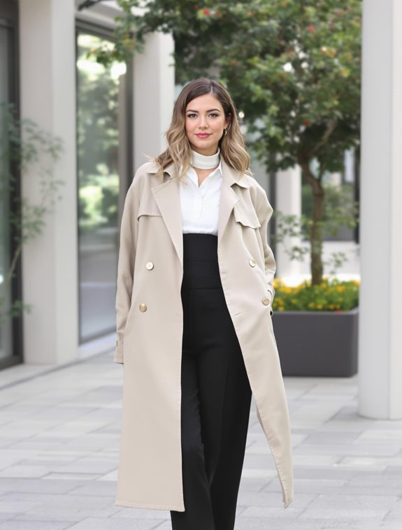 stylish earthy toned outfit