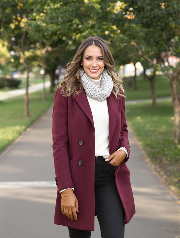 stylish winter outfit ensemble