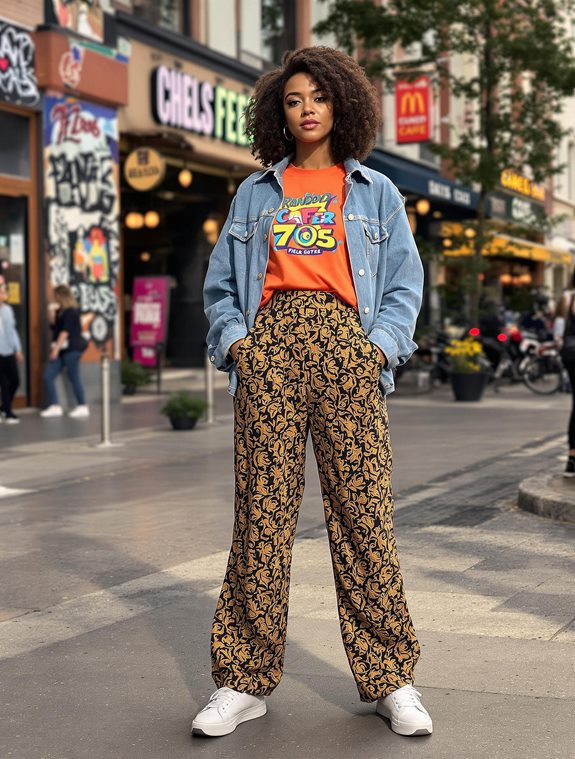 trendy urban fashion style