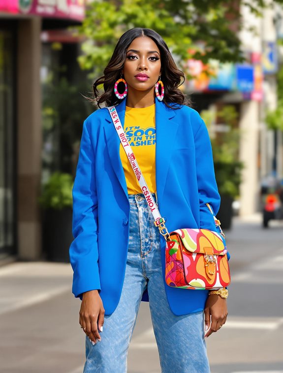 vibrant accessories enhance style