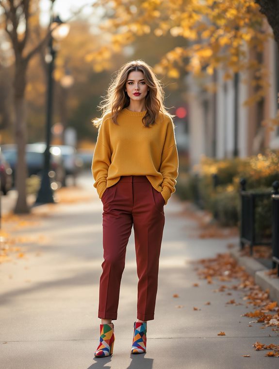 vibrant ankle boots showcase