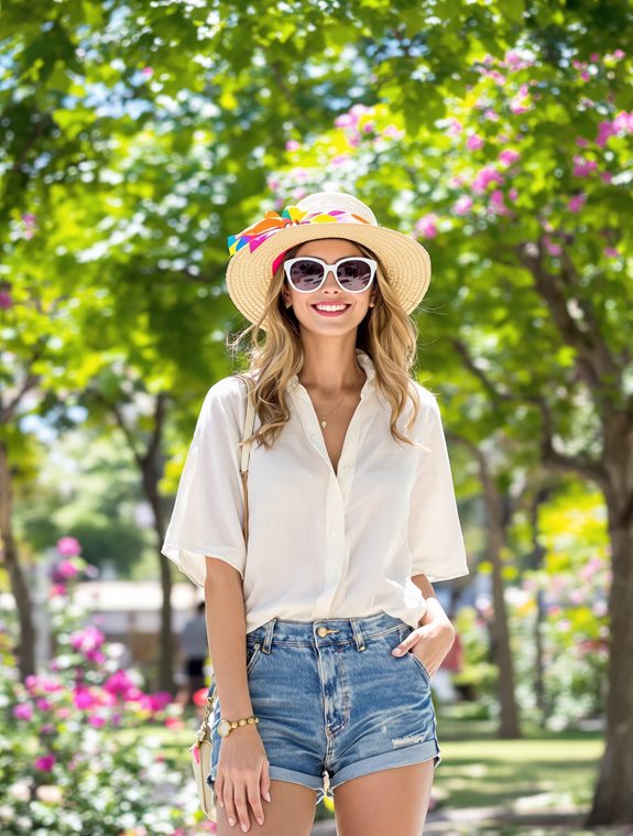 vibrant beach accessories set