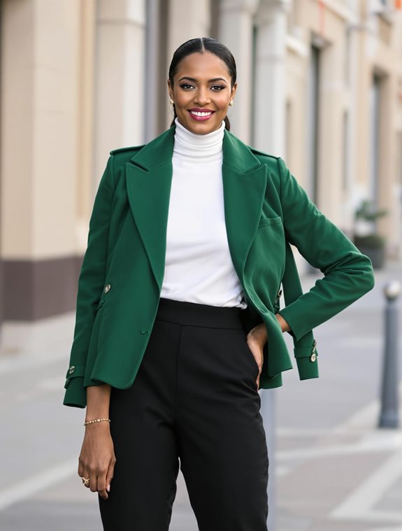 vibrant fashion statement outfit