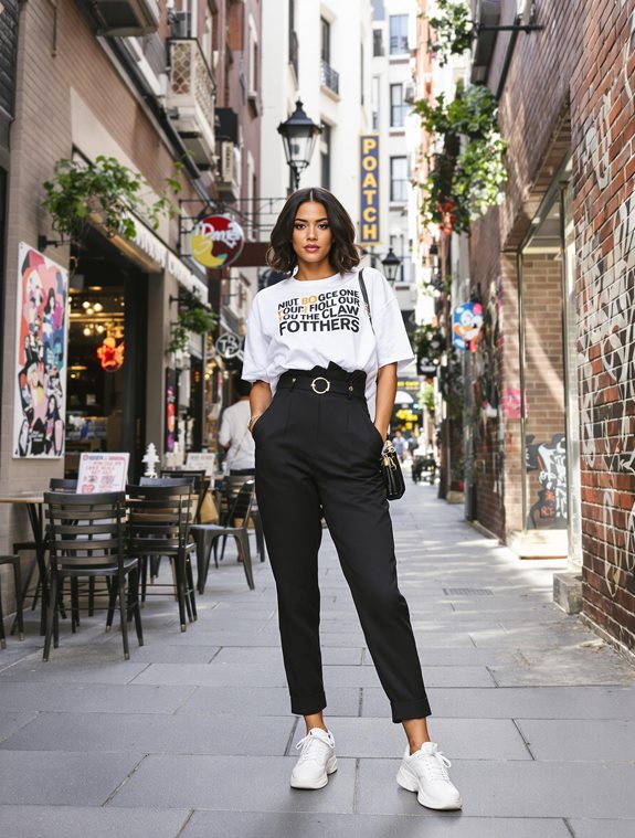vibrant graphic t shirt fashion