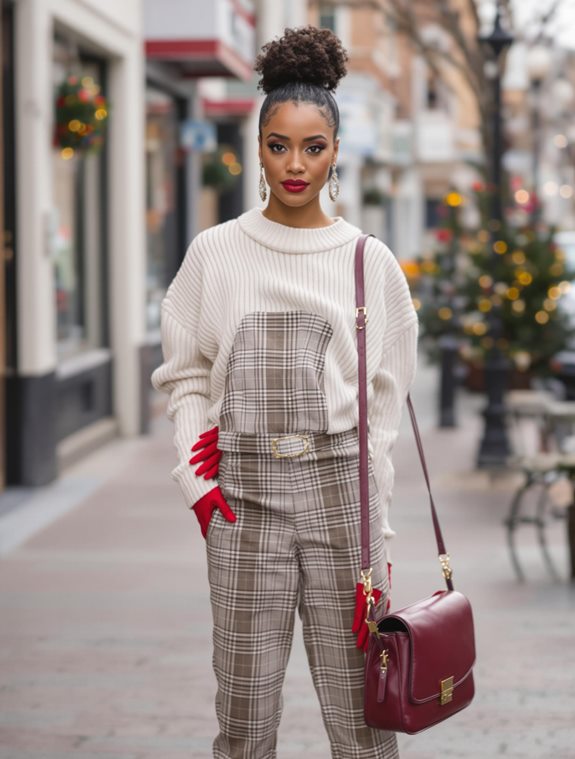 vibrant holiday handwear showcase