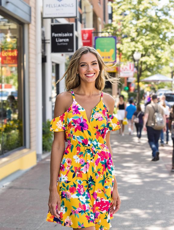 vibrant summer fashion statement