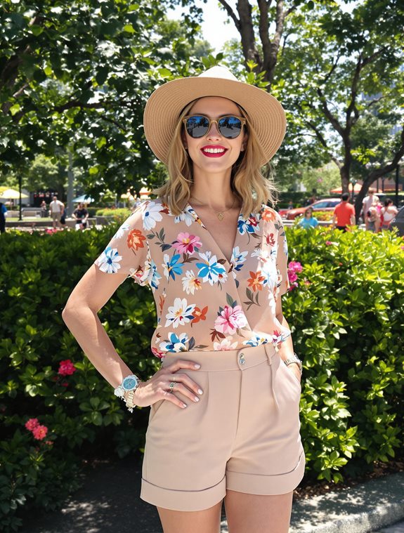 vibrant summer party attire