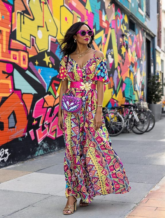 vibrant urban art scene