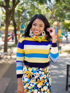 vibrant wardrobe playful patterns