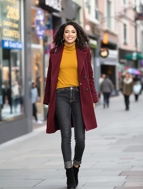 warm stylish winter outerwear